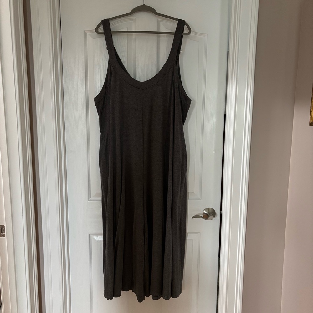 Casual and comfy grey Bloomchic Jumpsuit
